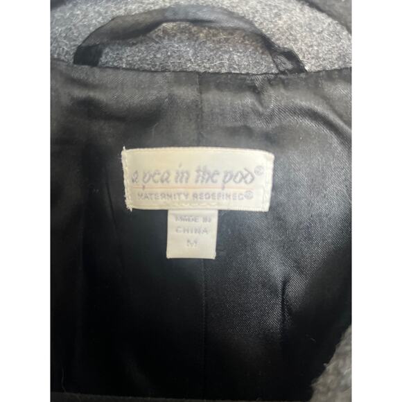 Pea‎ in the pod maternity pea coat size medium - Picture 6 of 8